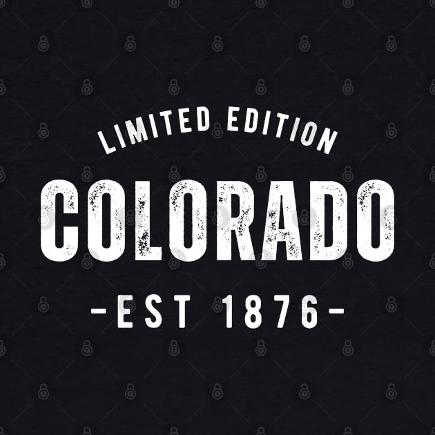 Colorado State Lettering by TayaDesign